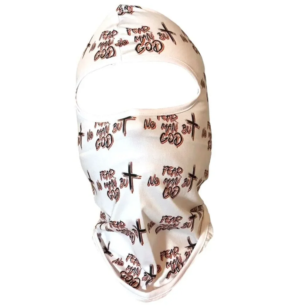 NWT Fear No Man But God Balaclava Unisex OS | Hunting Biking Workout Urban Trap - Picture 10 of 11